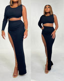 Sasha Maxi Dress (Black) - Individual Sale